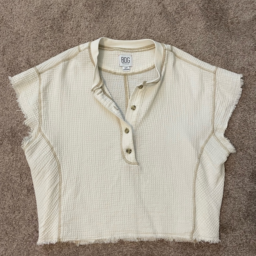 BDG oversized cropped top